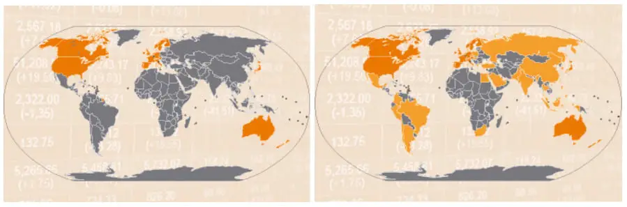 Migliori ETF World & All World | Quali scegliere? 3 MSCI-all-world-vs-MSCI-world