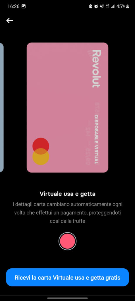 Revolut | Recensione dopo 1 anno di utilizzo 6 revolut-carta-virtuale