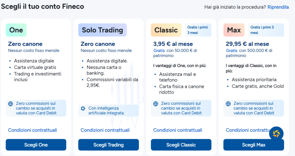 fineco-scelta-conto-screentshot
