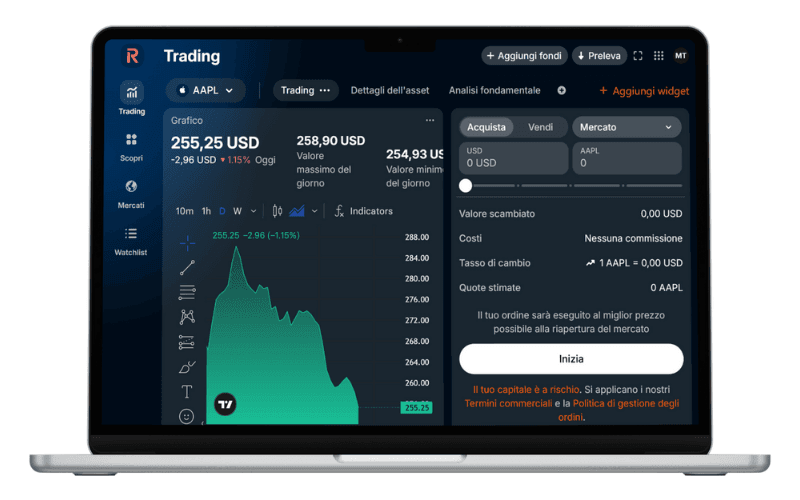 Revolut Interfaccia Desktop