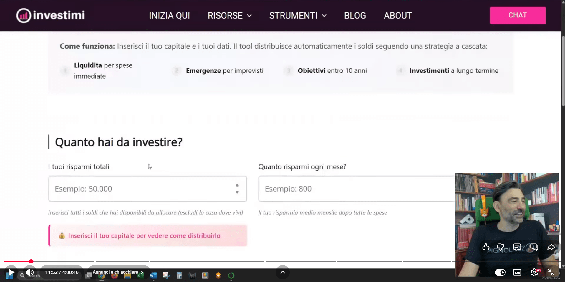 Coletti calcolatore 4 pilastri
