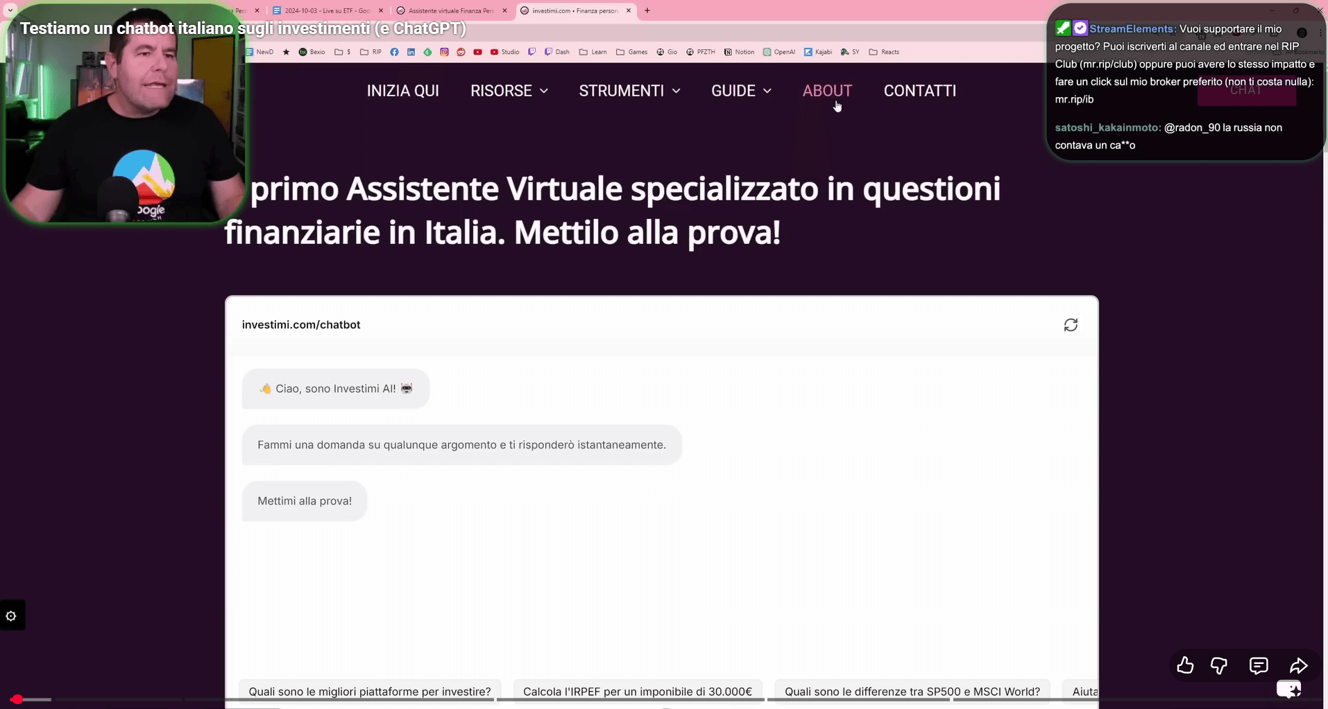 Recensione Investimi AI Mr. RIP